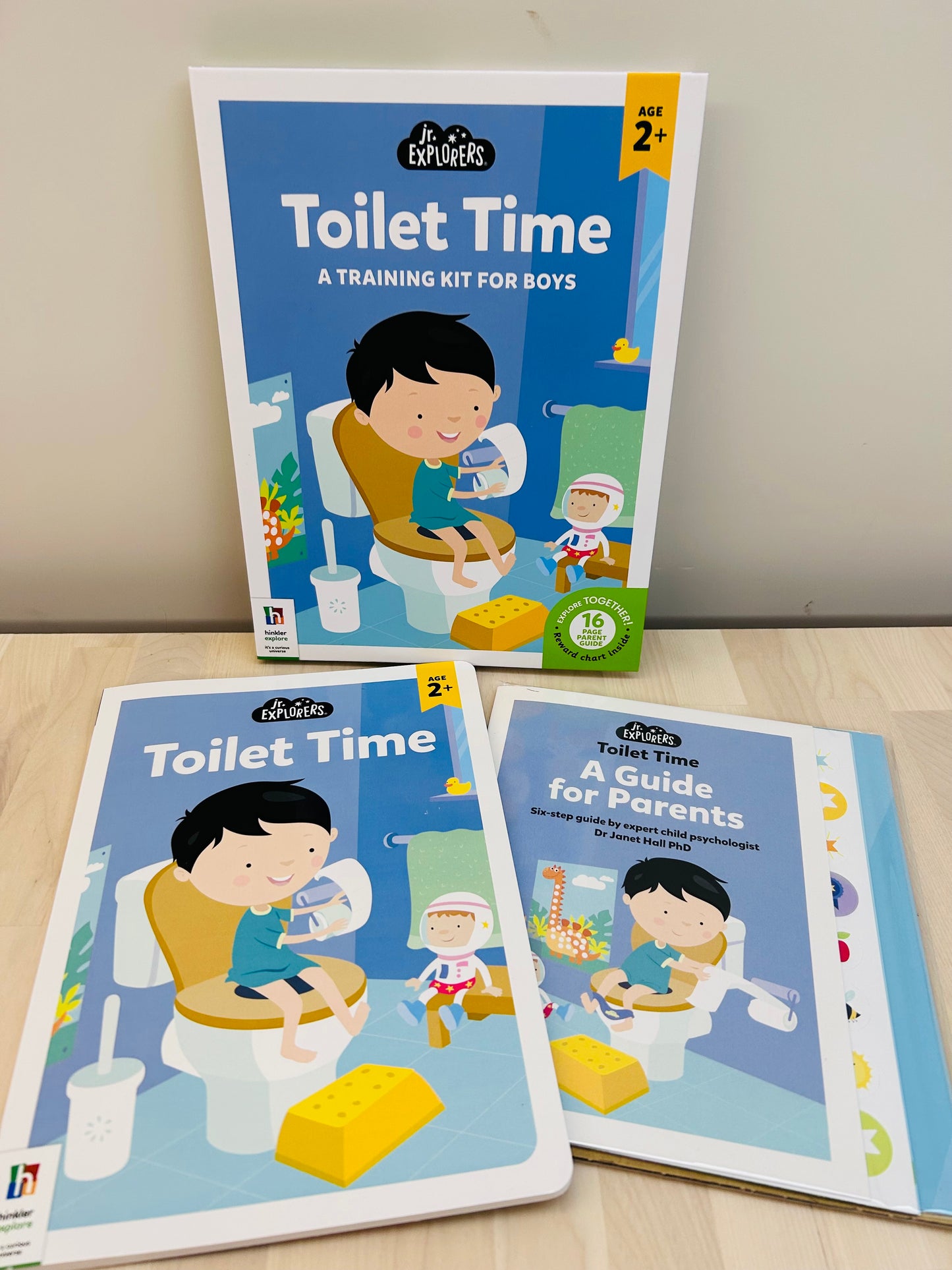 Hinkler Toilet Time training set (boy)