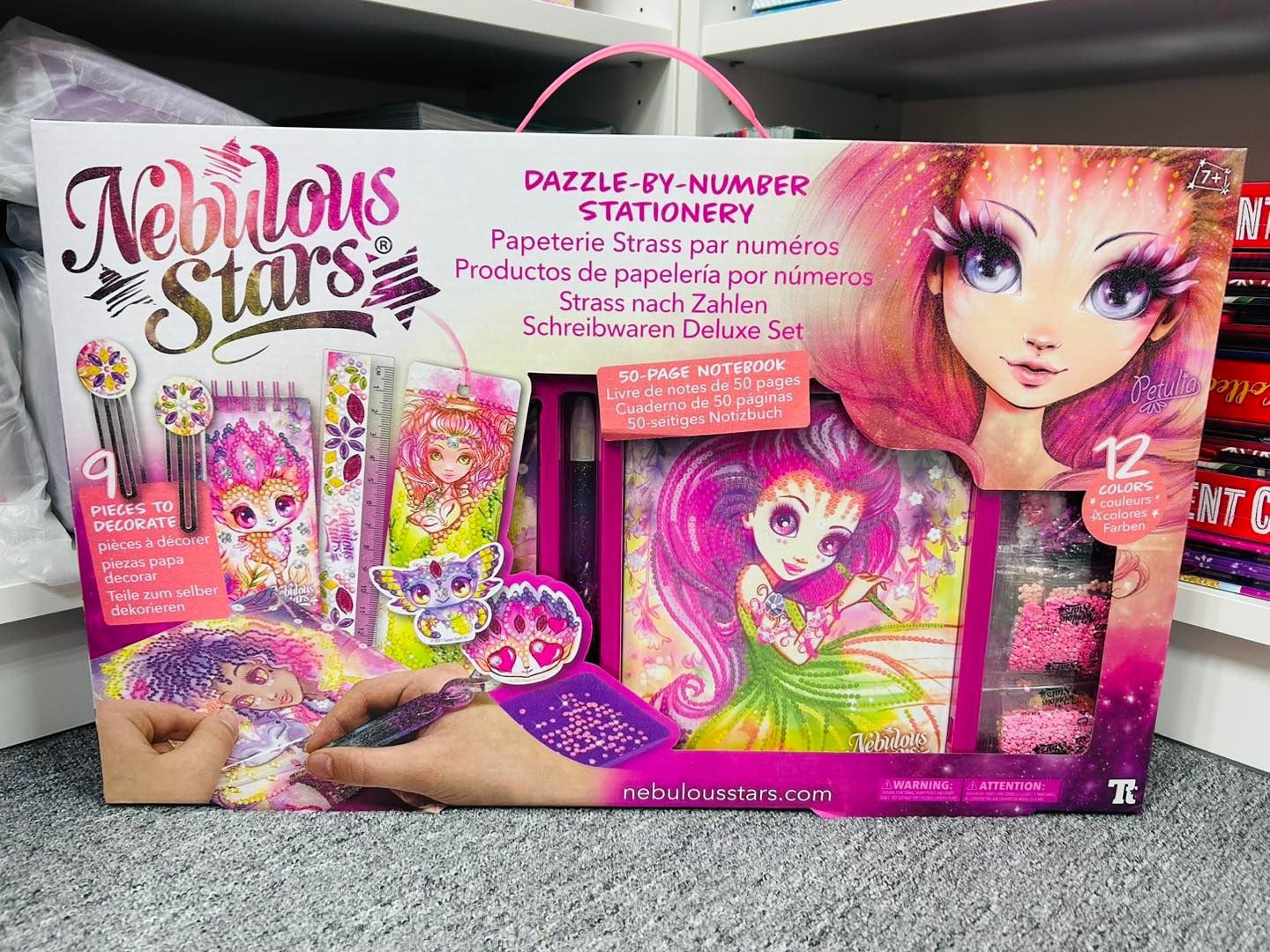 Dazzle by number stationery box set