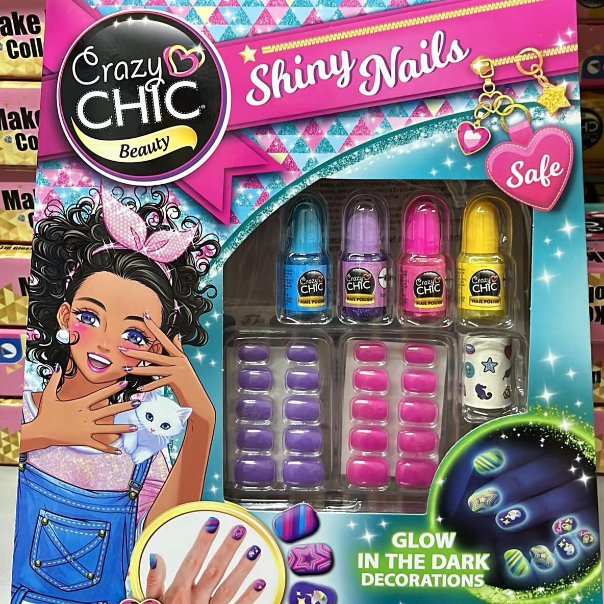 Clementoni crazy chic shiny nails