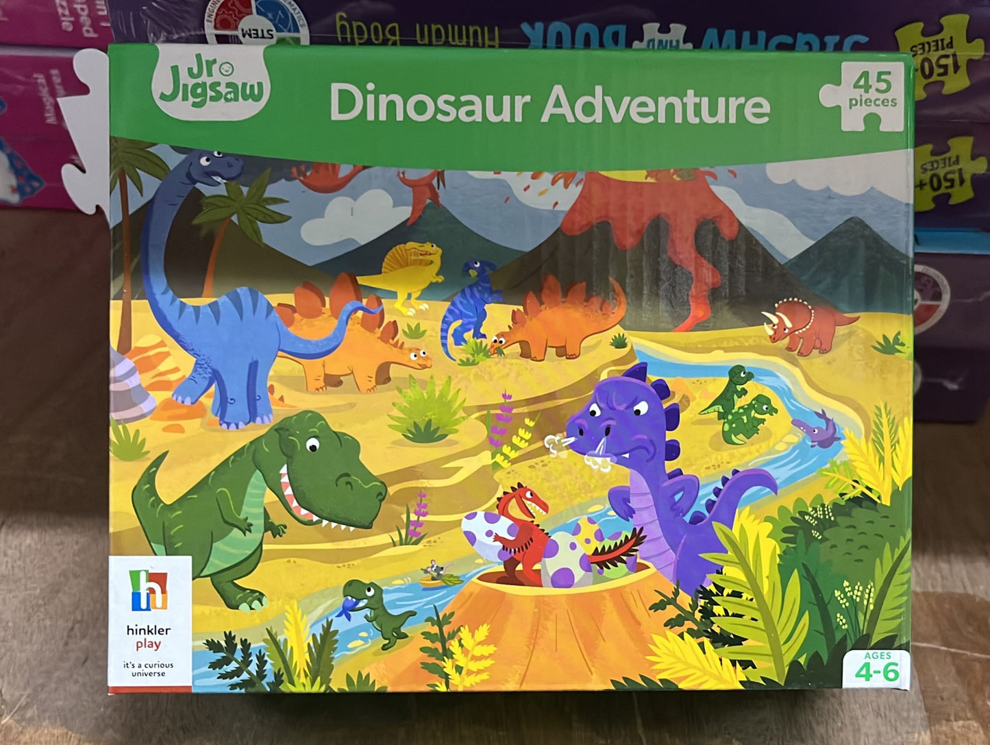 Hinkler Dinosaur Adventure jigsaw box
