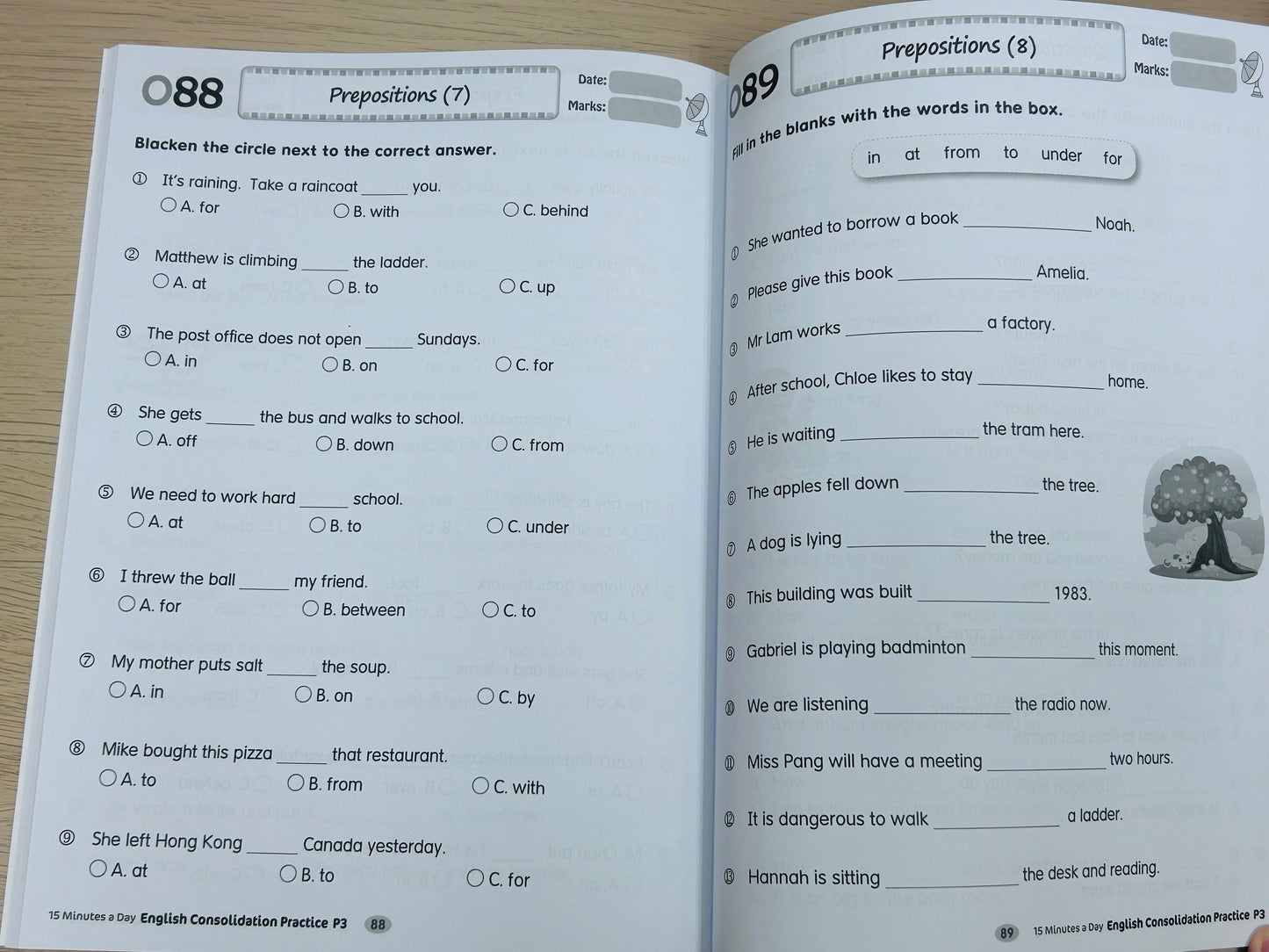 KL 15 minutes a day English consolidation practice P3