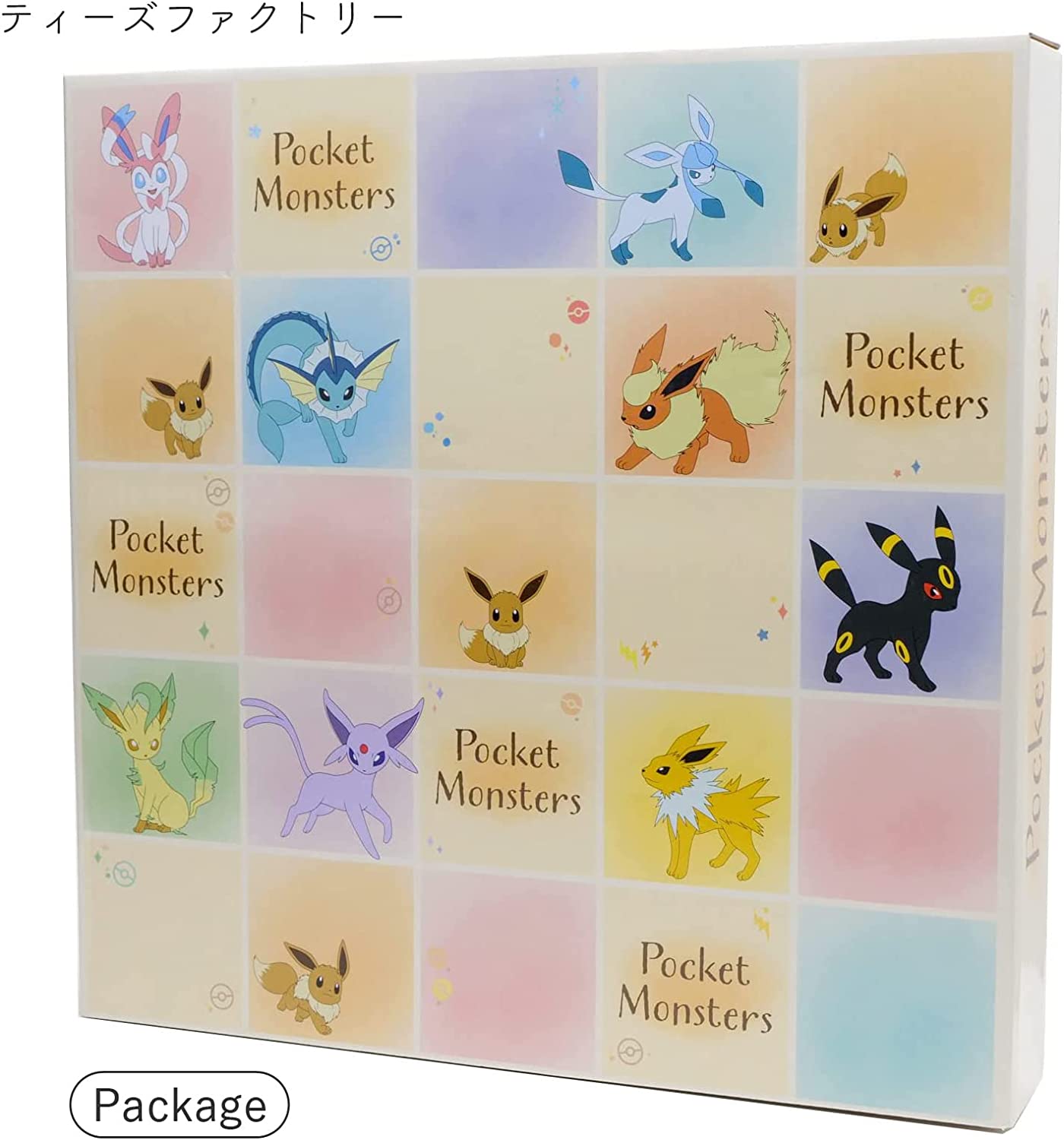 Pokemon 啡色鐘 Eevee Brown Clock