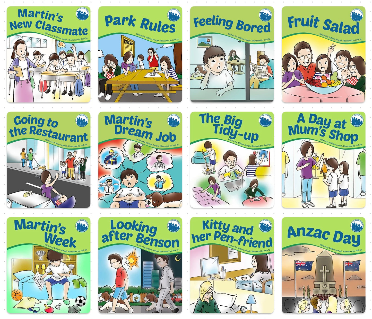 Lee Family Level 2 (12 books Series)