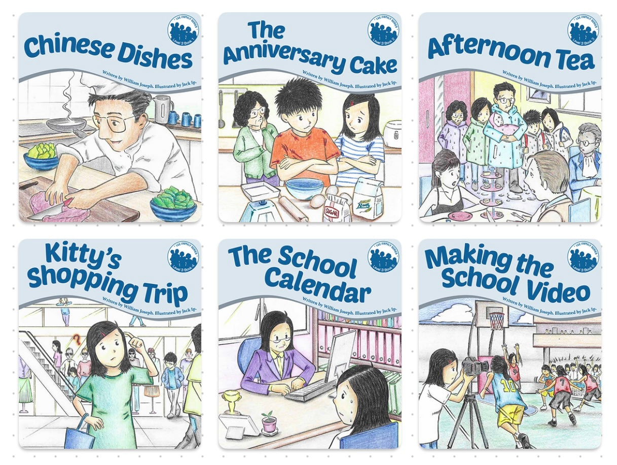 Lee Family Level 3 (6 books Series)