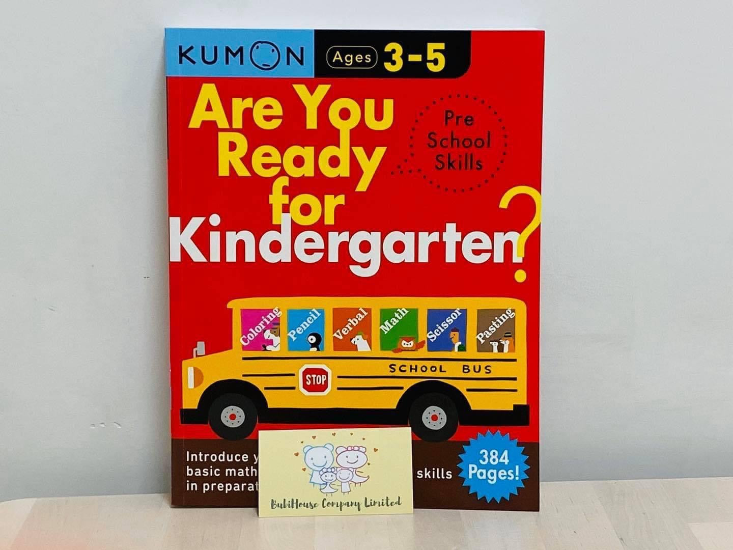 Kumon Are you ready for kindergarten or