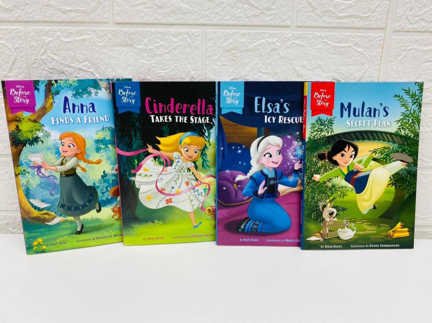 Princess early readers 4 book set