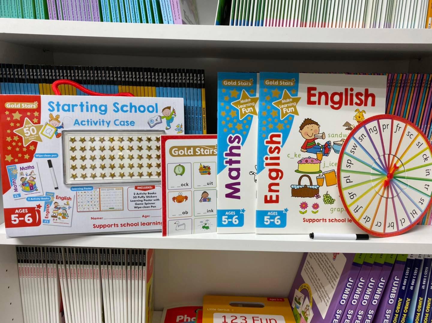 Lake Press Gold Stars Starting School Activity Case