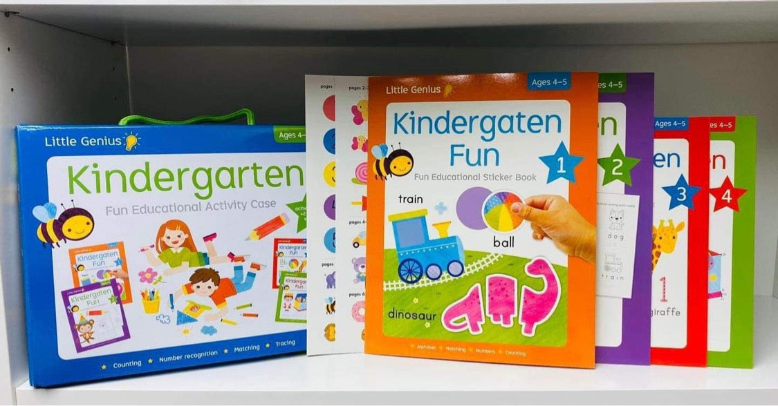 Lake Press Little Genius Kindergarten Fun Educational Activity Case