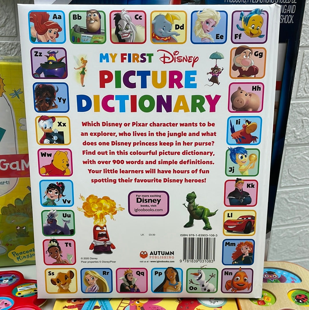 Autumn My First Disney Picture Dictionary