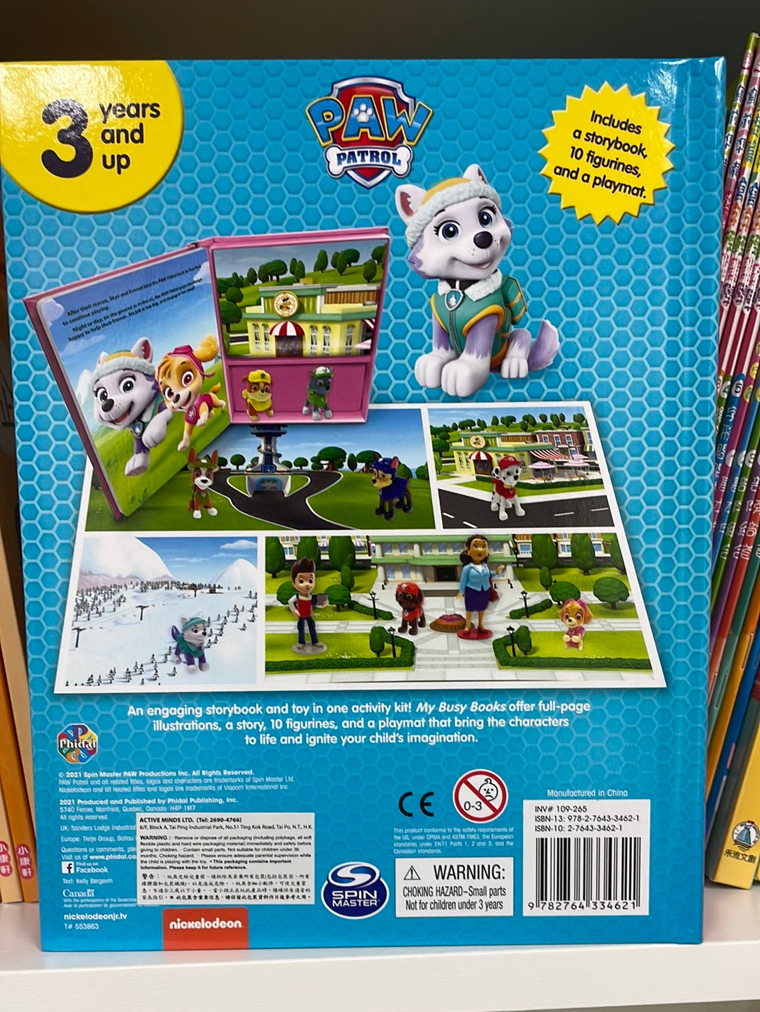 Phidal Paw patrol busy book - Girl