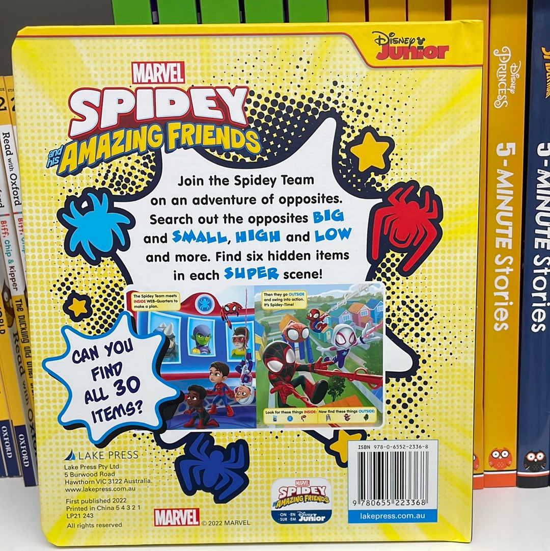 Lake Press Spidey Amazing Friends - Opposites