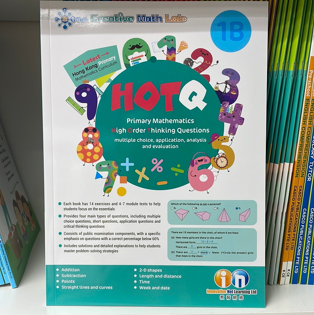KL HOTQ Primary Mathematics 1B