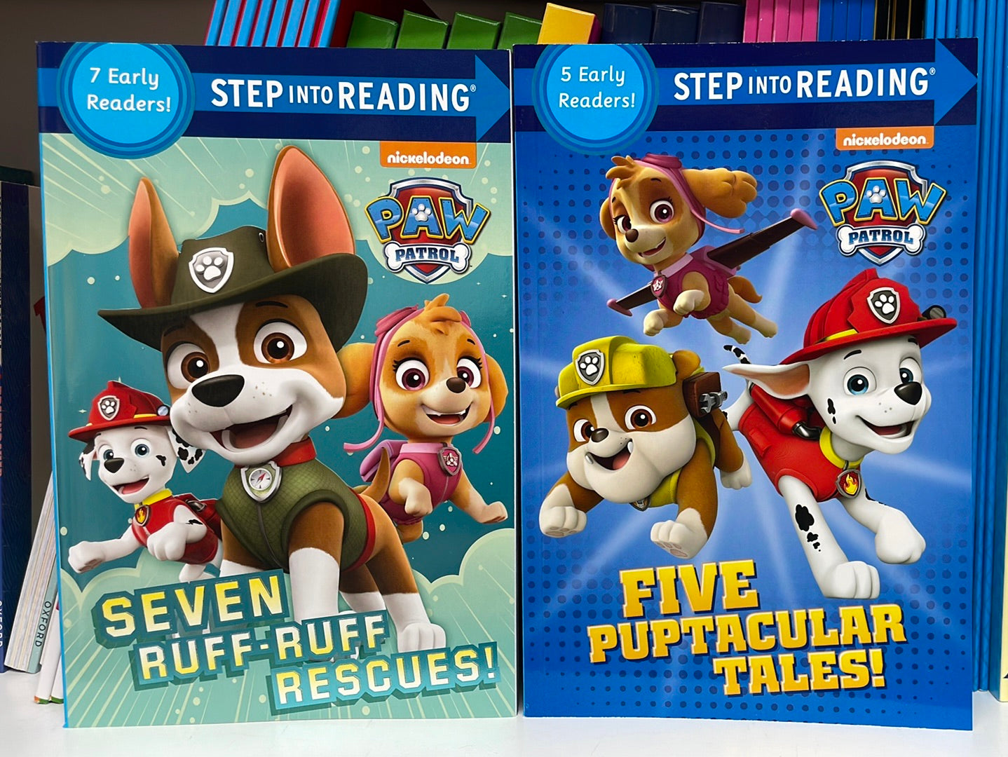 Step into Reading Paw Patrol 2 books
