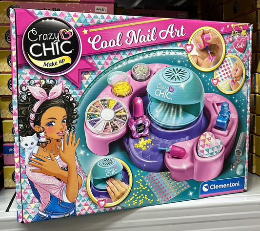 Clementoni crazy chic cool nail art