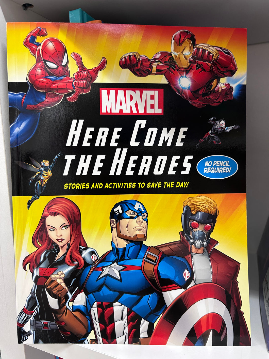 Marvel stories & activities book - Here comes the heroes