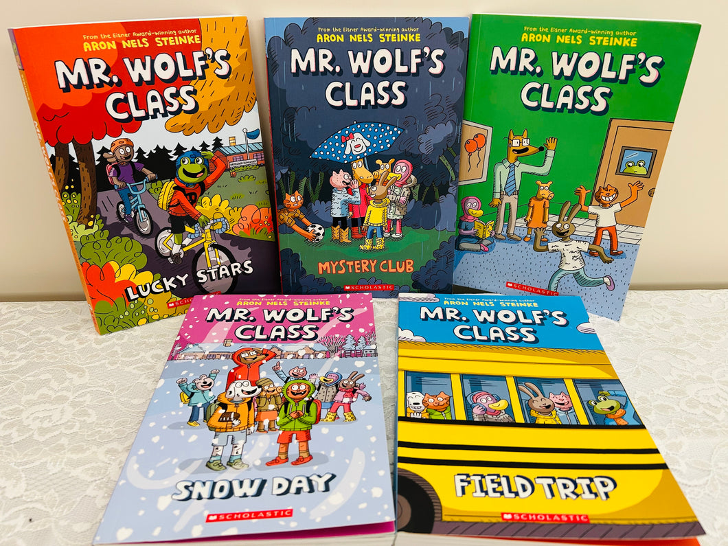 AML Mr Wolf’s Class 5 books set