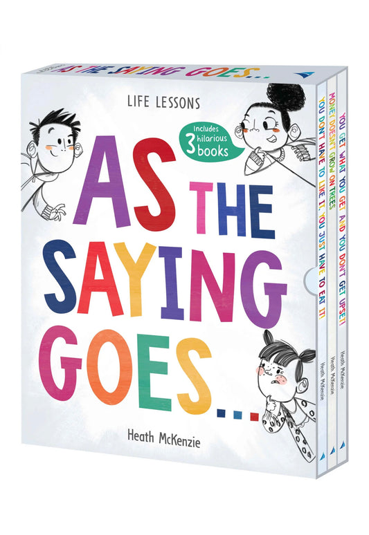 As the saying goes ……3 books set