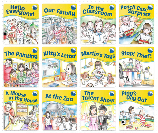 Lee Family Level 1 (12 books Series)