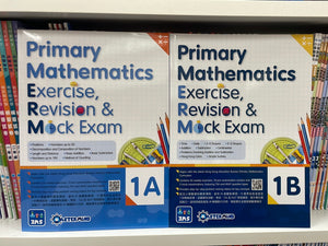 3MS Primary Mathematics Exercises, Revision & Mock Exam 1A1B