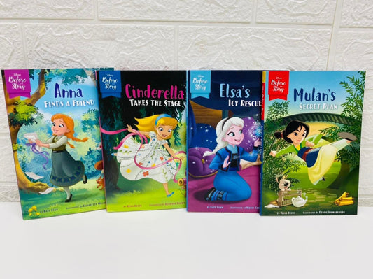 Princess early readers 4 book set