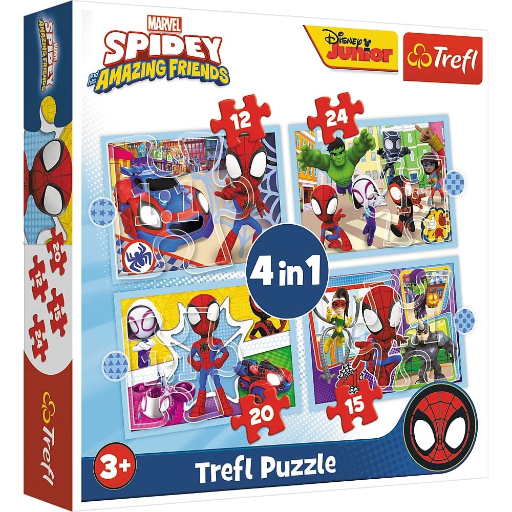 Trefl Spidey 4 in 1 puzzle