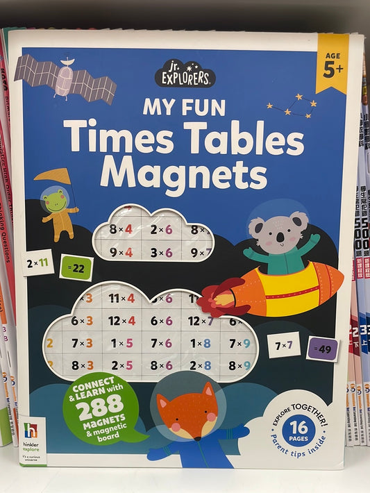 Lake Press Times Tables Magnets kit