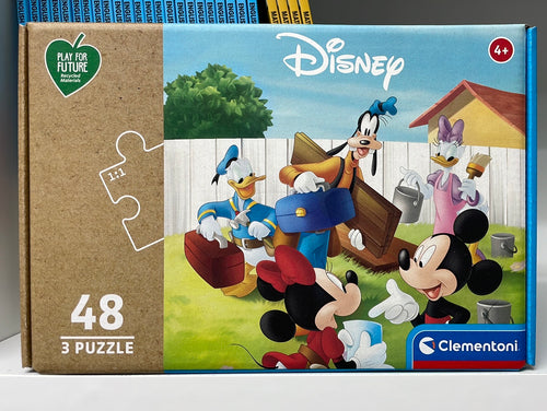 Clementoni Play for future Disney 3x48 puzzle