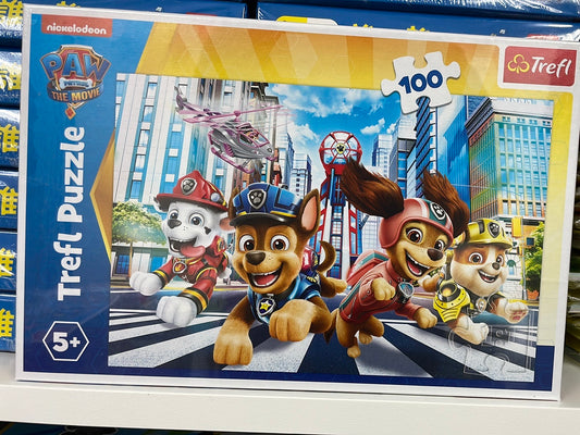 Trefl Paw Patrol 100 puzzle The movie paw team