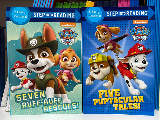 Step into Reading Paw Patrol 2 books